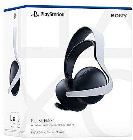 Headset Pulse Elite Bluetooth Sony Branco