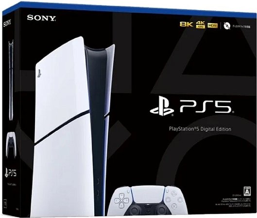 PS5 Slim 1 TB Digital Novo 1 Ano de Garantia