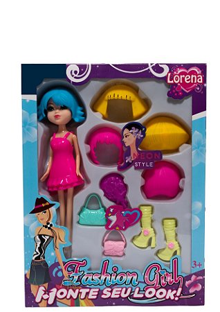 BONECA COM ACESSORIOS  - 30008