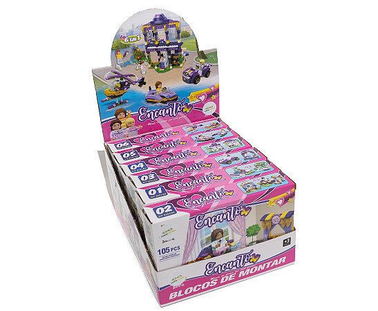 BLOCOS P/ MONTAR BOX COM 6 UNIDADES - 20034