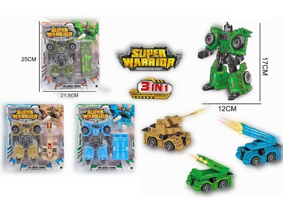 CARRO TRANSFORMER (3 MODELOS) - 18285
