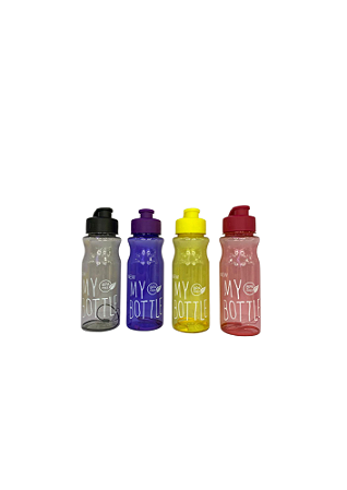 GARRAFA DE PLASTICO 600 ML- 20231215
