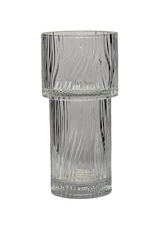 VASO DE VIDRO P/ ORNAMENTACAO DE AMBIENTES -20231242
