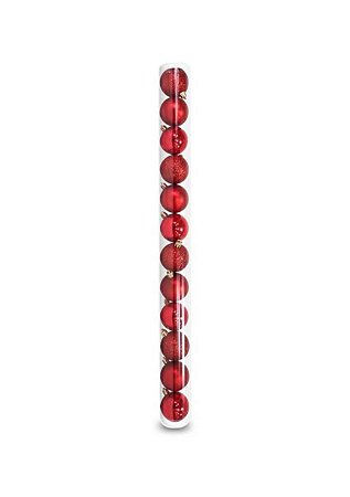 TUBO DE BOLAS NATALINAS 3CM C/12