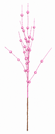 HASTE BOLINHAS NATAL - 76CM