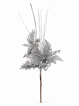 HASTE FLOR DE NATAL - 37CM