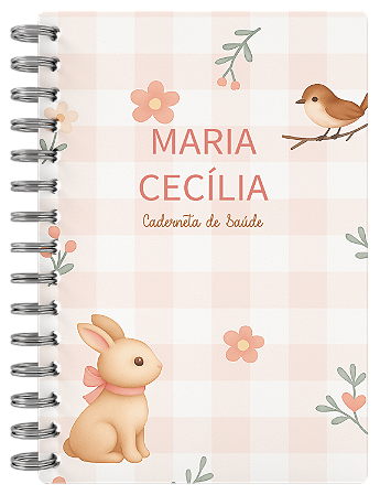 Caderneta de Saúde - Capa Bosque Encantado