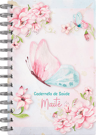Caderneta de Saúde - Capa Borboleta