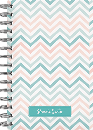 Caderno - Listras Zigzag