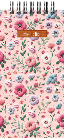 Check list - Botão Rosa