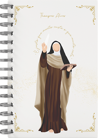 Caderno - Santa Teresa D'ávila