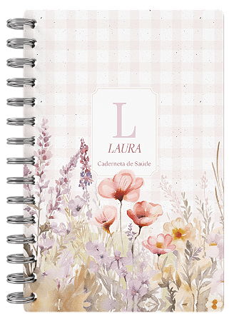 Caderneta de Saúde - Lavanda Floral