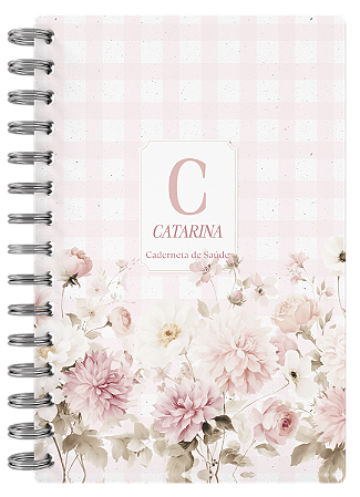 Caderneta de Saúde - Capa Floral Dália