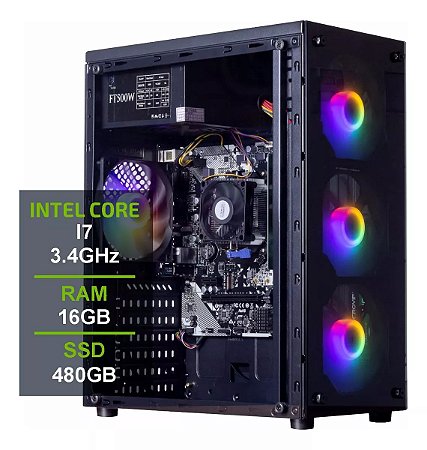 Computador (gabinete) Gamer Intel