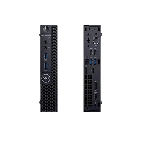 Desktop Dell OptiPlex 3060 Micro, Intel Core i5 8ª Geração , 8 GB, SSD 240 GB com Windows