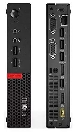 Desktop Lenovo Thinkcentre M910q Intel I5 7ª Ger 4GB Ssd 120GB Com Windows 10