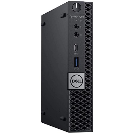 Desktop Dell Optiplex 7060 Micro, Intel Core i5 8ª Geração T, 16 GB, SSD 512 GB, Com Windows 11