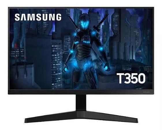 Monitor Gamer Samsung 24" FHD HDMI VGA Freesync Preto Série T350