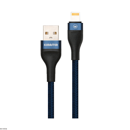 Cabo Lightning Turbo 5A 1m – Carregamento Rápido e Durável