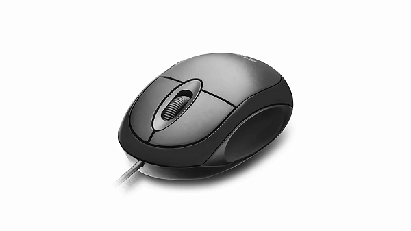 Mouse Óptico com Fio USB Preto 1200 DPI MF100