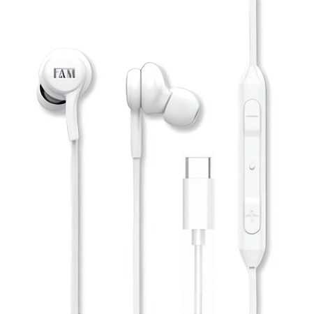 FONE DE OUVIDO Tipo-C(AURICULAR)