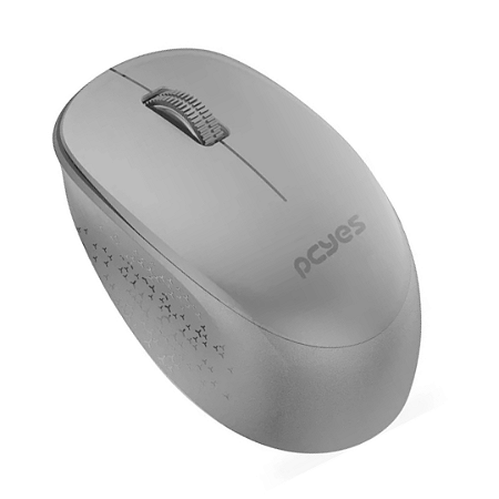 MOUSE SEM FIO MOVER CINZA - 1600DPI