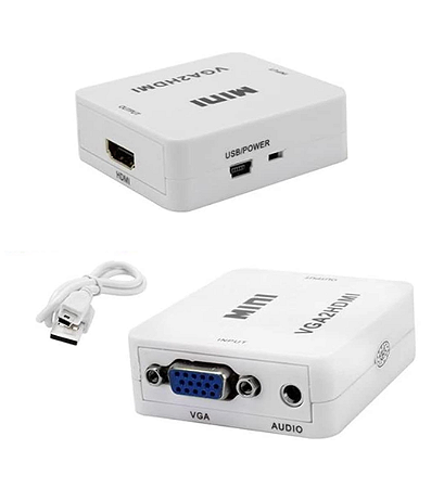 Adaptador conversor VGA para HDMI
