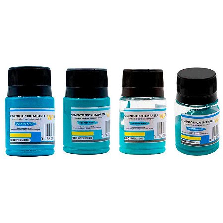 Pigmento Epóxi Pasta Corante Cores Ange 50g Vip Resinas