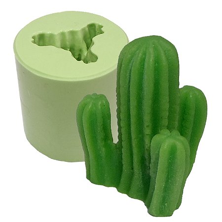 Molde de Silicone Cacto Deserto