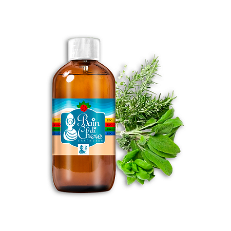 Essência Aromática Concentrada Hidrossolúvel (Água) de Sálvia e Alecrim