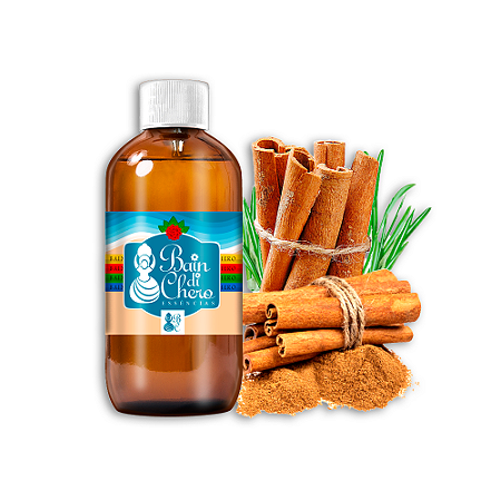 Essência Aromática Concentrada Lipossolúvel (Óleo) de Canela da Índia