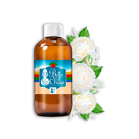 Essência Aromática Concentrada  Lipossolúvel (Óleo) de Rosas Brancas