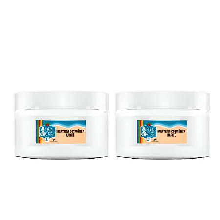 Kit 2 Manteigas Cosméticas Bain Di Chero 200gr