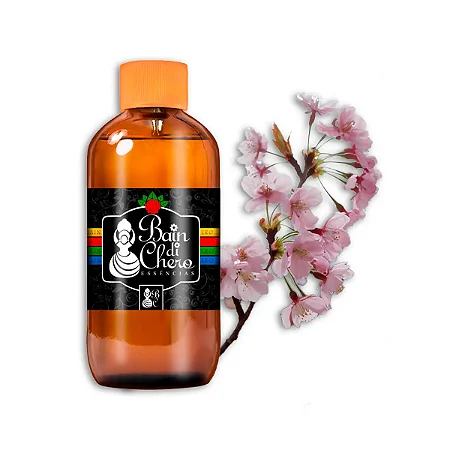Essência Premium Concentrada Lipossolúvel de Flor de Cerejeira 60gr/100gr
