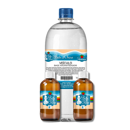 Kit Difusor de Varetas com Base Pronta, Essência e Fixador