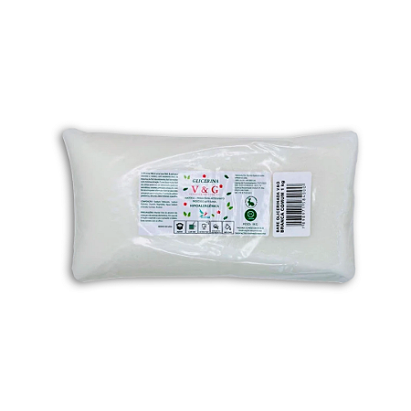 Base Glicerinada Neutra Comum V&G 1kg Transparente/Branca/Mista