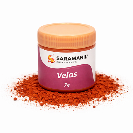 Corante Comum em Pó Para Velas Saramanil 7gr