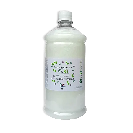 Base Concentrada Vegetal V&G Transparente  1.4 1L - Rende 4 Litros