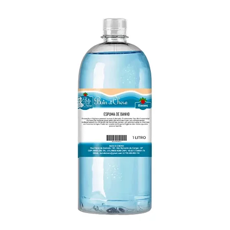 Base Espuma de Banho Neutra Bain Di Chero 1L