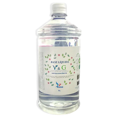 Base Sabonete Líquido e Shampoo Neutro V&G Transparente 1.1 1 Litro