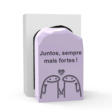 Molde de Silicone Flork Dia dos Namorados para Sabonetes, Velas e Resina Artesanal