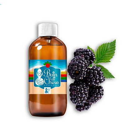 Essência Aromática Concentrada Lipossolúvel (Óleo) de Amora Negra