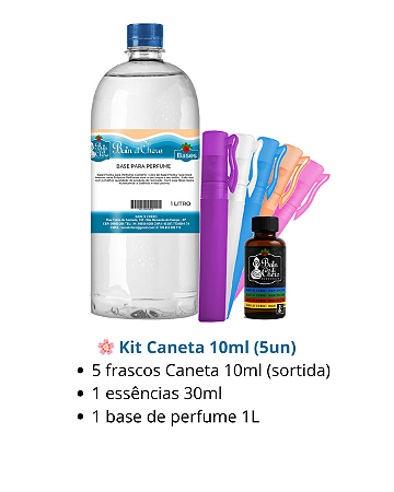 Kit Iniciante para fabricação de Perfumes completo