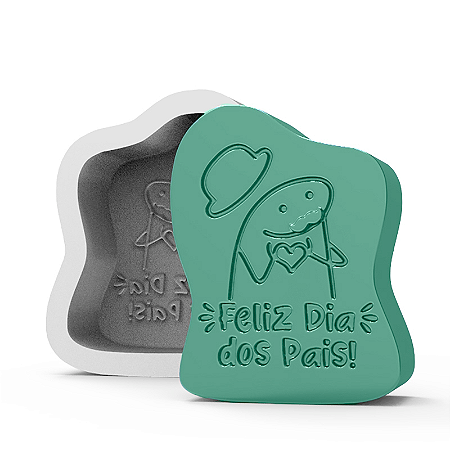 Molde de Silicone Flork Dia dos Pais
