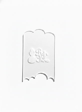 Régua Acrilica Para Saboaria - Nuvens 6cm e 8cm