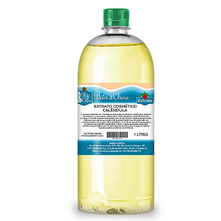 Extrato Glicólico de Calêndula para Sabonetes e Cosméticos 1L e 100ml