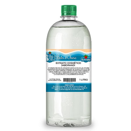 Extrato Glicólico de Jaborandi para Sabonetes e Cosméticos 1L e 100ml