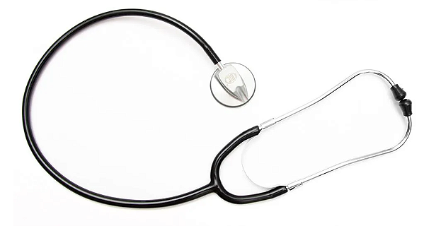 Estetoscópio Adulto Standart Preto-ES0128 UND