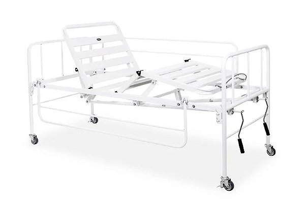 Cama Evolution 2 Manivelas Steel Grade Móvel