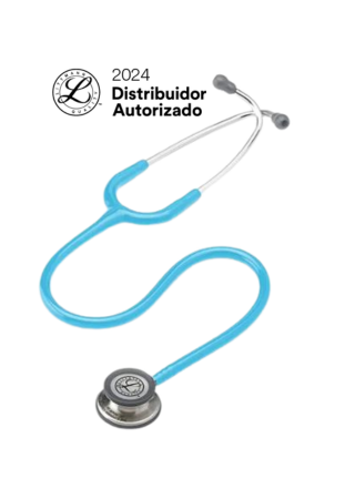 Estetoscópio 3M™ Littmann® Classic III™ 5835 Turquesa com Inox Escovado - HB004407290